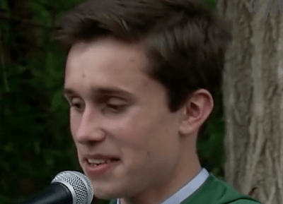 Teen’s Incredible ‘Coming Out’ Graduation Speech is Going Viral for All The Right Reasons image